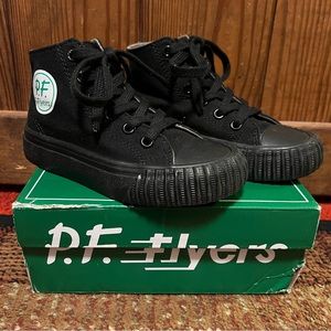 PF P.F. Flyers The Sandlot Center Hi Canvas High Top Sneaker Shoe Unisex Kids 11